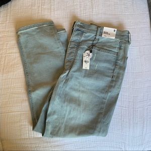 NWT Express High Rise Mom Jean